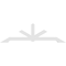 Ekena Millwork Vanguard Architectural Grade PVC Gable Bracket, 84"W x 24 1/2"H x 2"D x 4"F, 7/12 Pitch GBP084X25X0204VAN00 - alternate 5